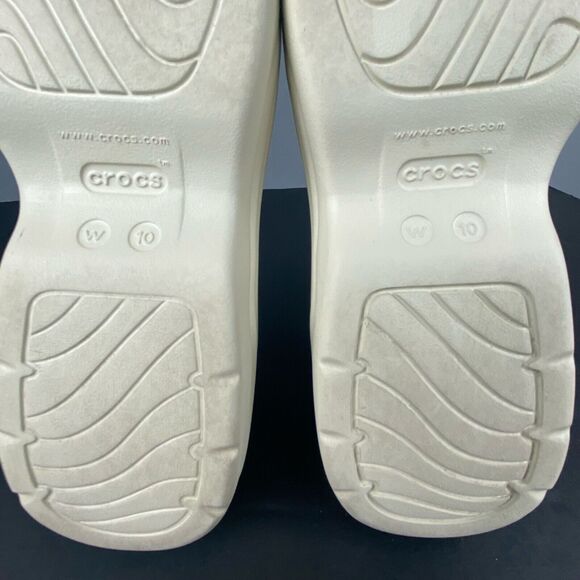 Crocs, Adult, Women's Skyline Sandal size W10 Bone Platform - Picture 14 of 16